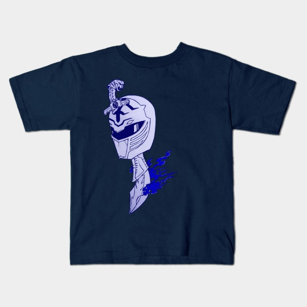 Zaba BLUe. Kids T-Shirt by exogreyfox